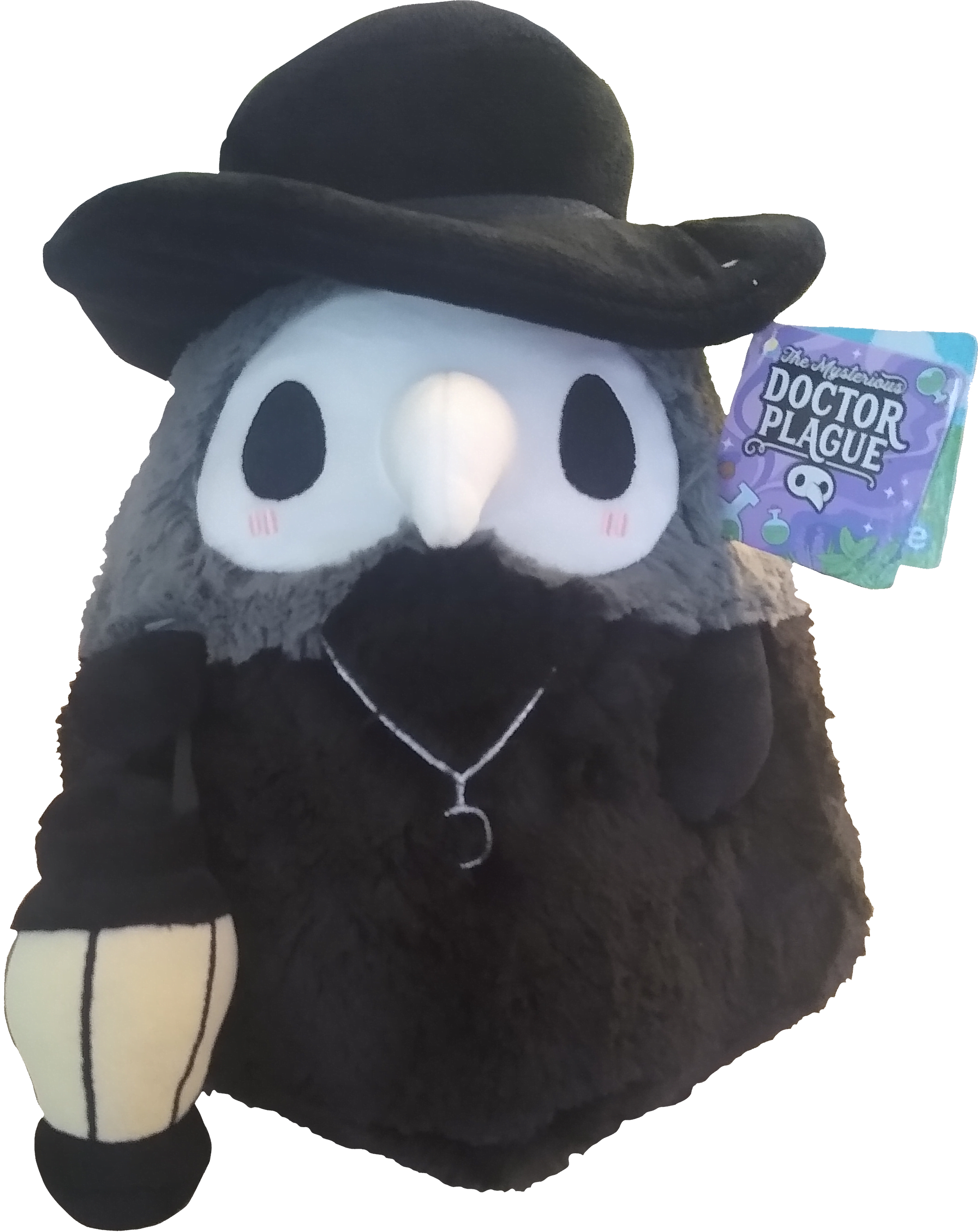 Plushie bird plague doctor.